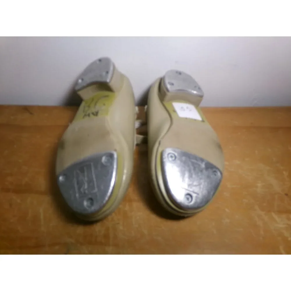 Dance Tap Shoes Revolution Style 826 10.5 Child Mary Jane Buckle Tan